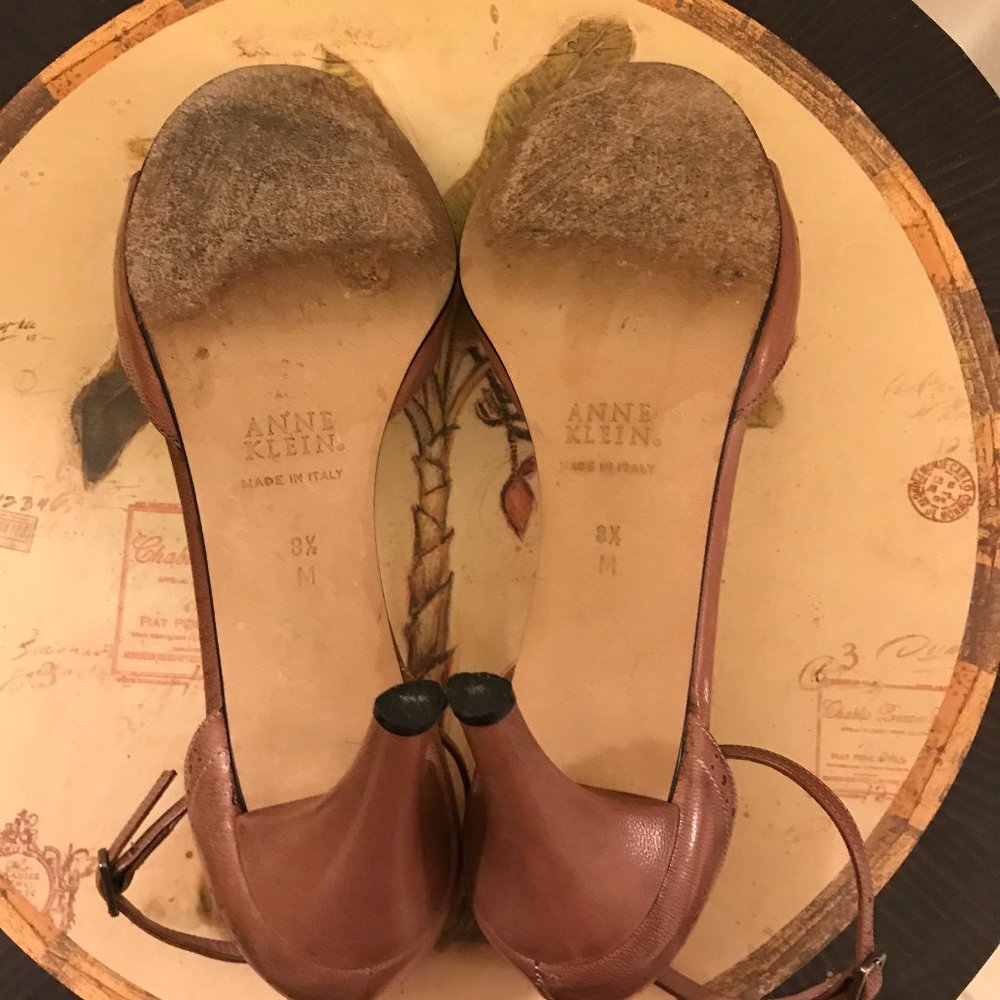 Anne Klein Mauve Two-Tone Sandal - Picture 12 of 13
